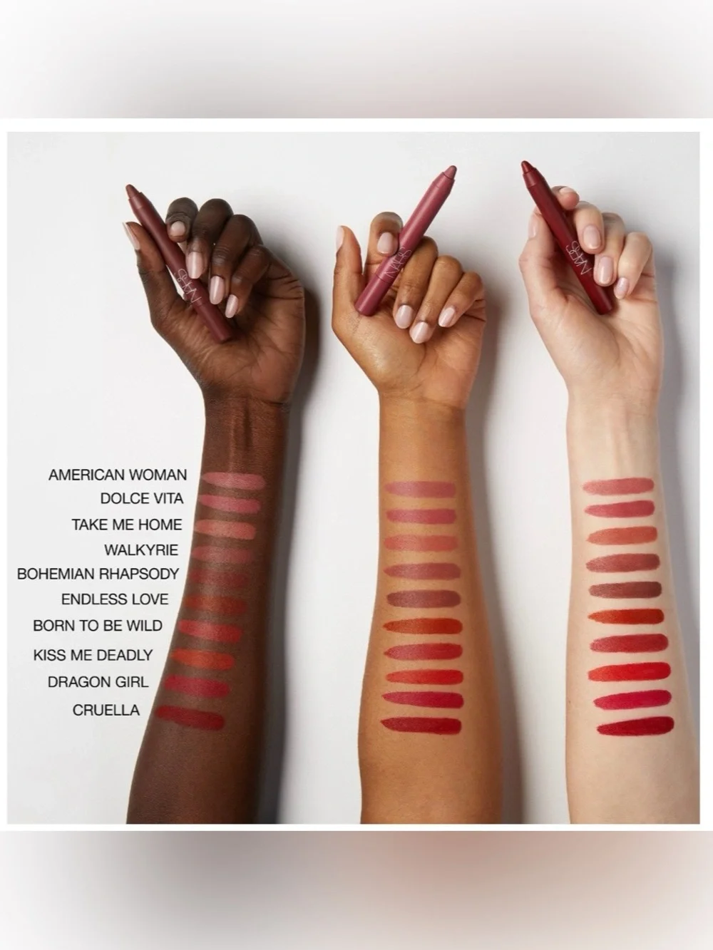 NARS Powermatte Lipstick — Dragon Girl (Bold Red) mini bullet